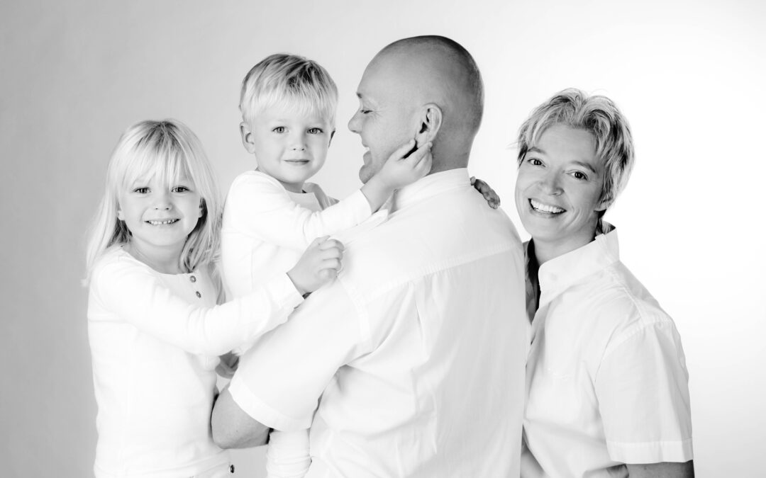 Familie Martina und Luis mit Kindern einst 2011